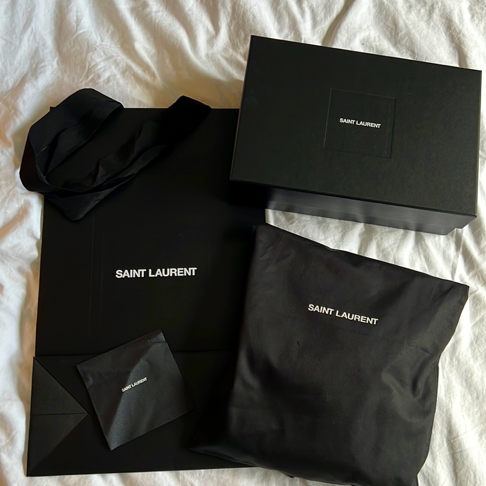 Saint Lauren Packaging Set with Tote